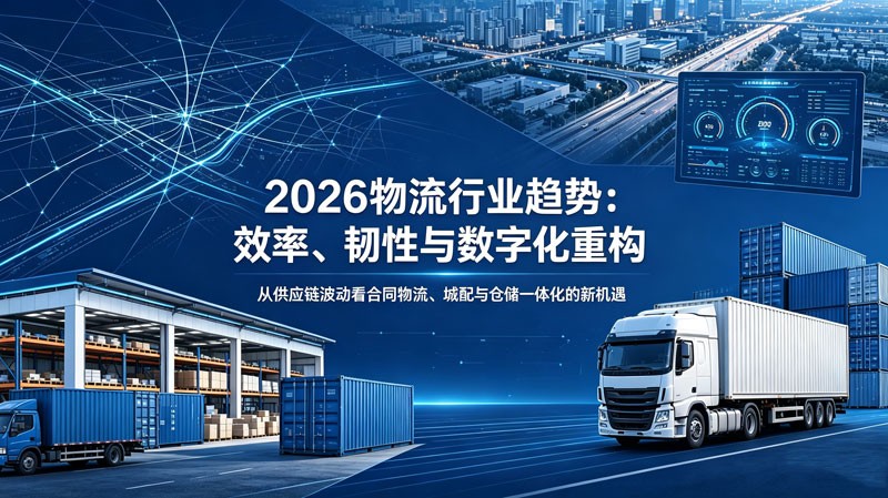 2026 物流行业发展现状：政策驱动下，仓配一体化成为行业核心竞争力